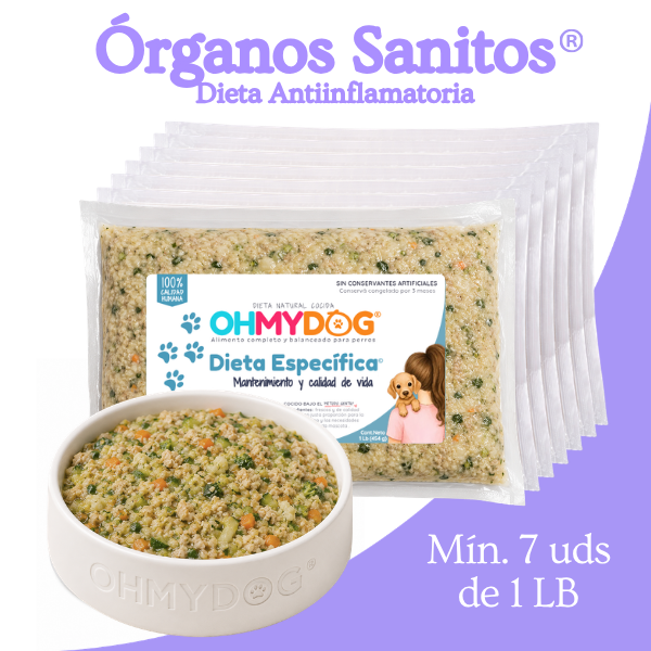 Dieta Antiinflamatoria OHMYDOG