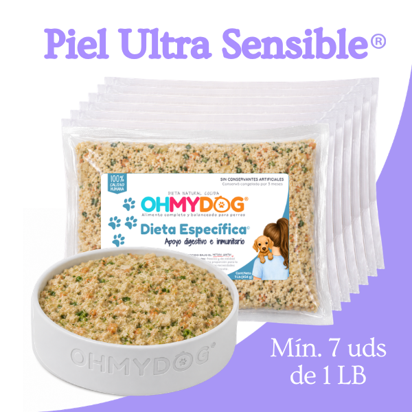 Dieta Atópica para piel sensible OHMYDOG