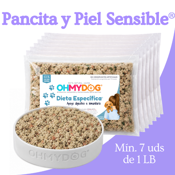 Dieta Hipoalergénica para Pandita Sensible OHMYDOG