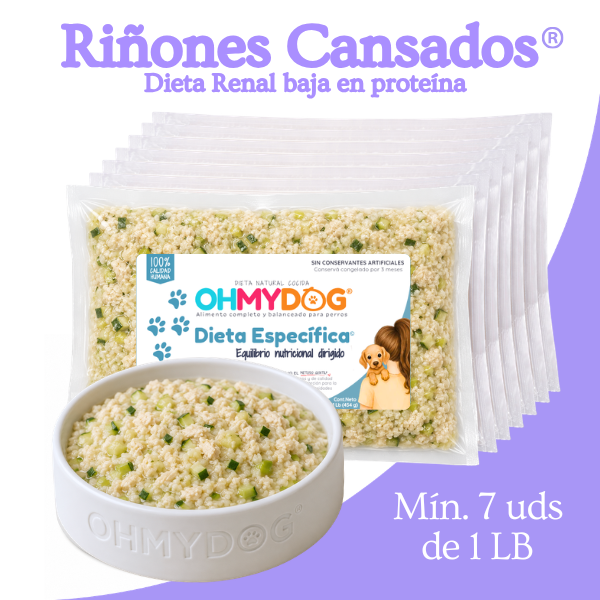 Dieta Renal Proteína Moderada OHMYDOG
