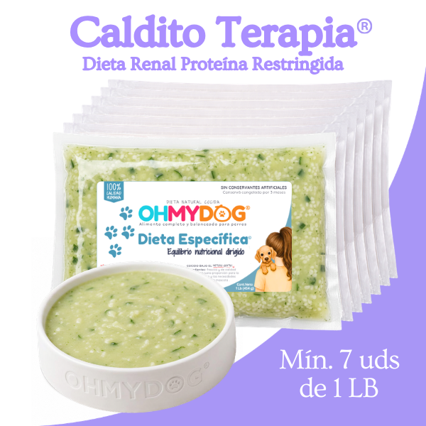 Dieta Renal Proteína Restringida OHMYDOG