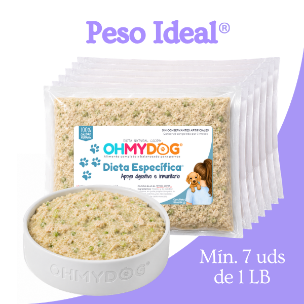 Dieta control de Peso (baja en grasa) OHMYDOG