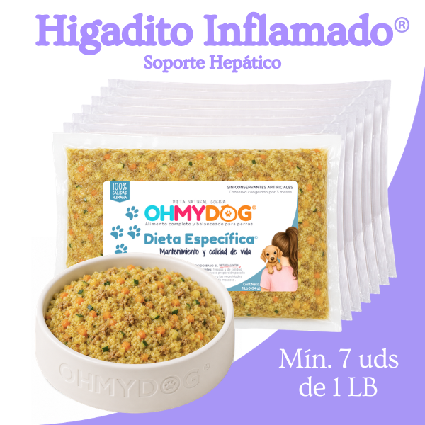 Soporte Hepático Protección Hepática OHMYDOG
