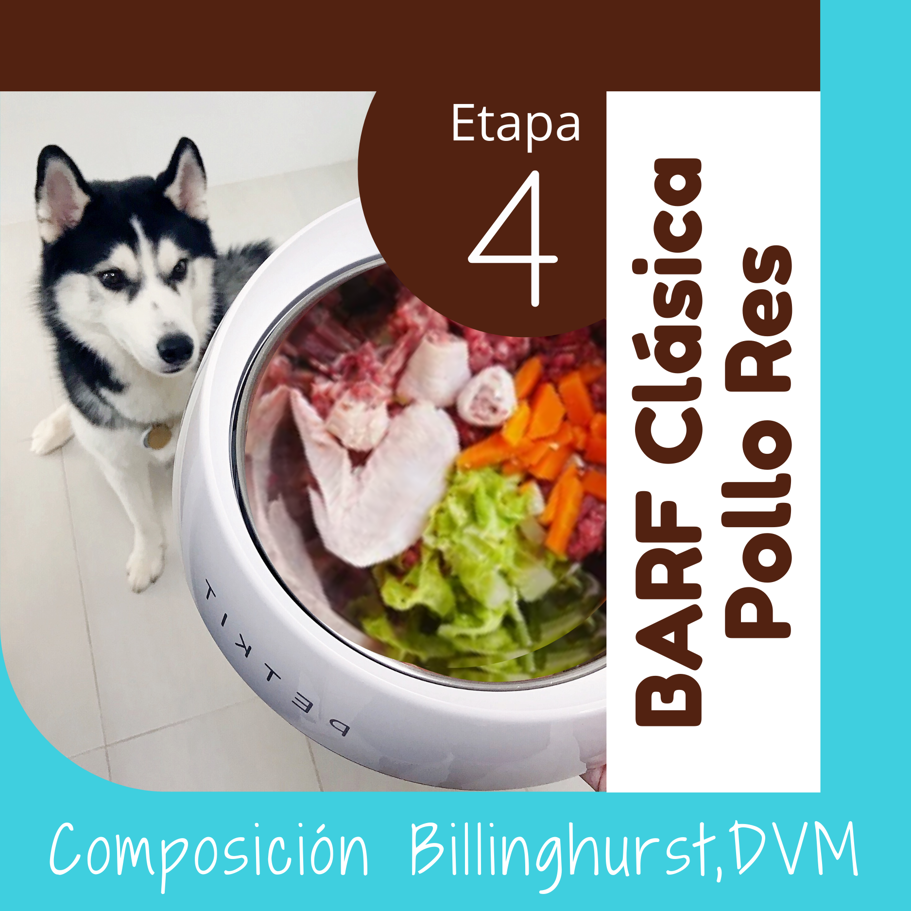 BARF RAW FOOD clásica OHMYDOG EL SALVADOR