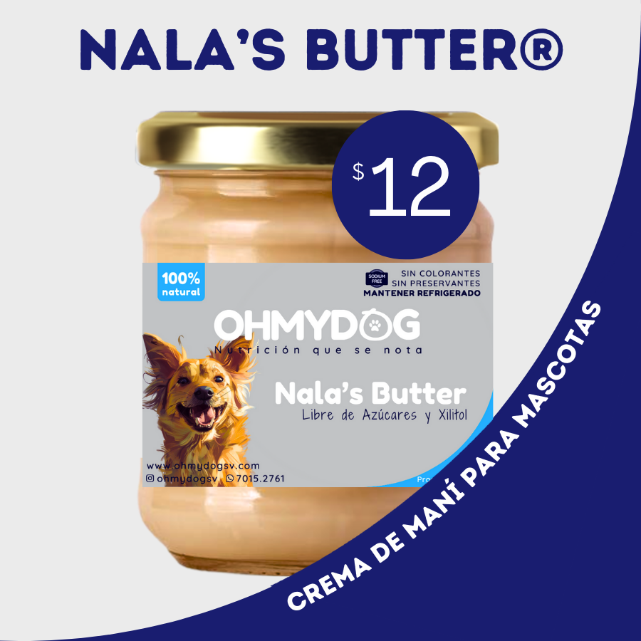 Crema de Maní para Mascotas