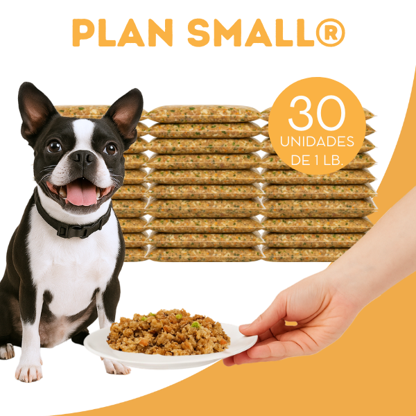 Plan Mensual Small Alimento Natural OhMyDog Oh My Dog