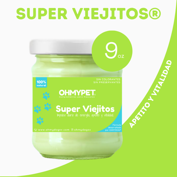 Complemento Super Viejitos para perros y gatos