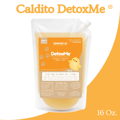 Caldo de Huesos de Pollo DetoxMe OHMYDOG EL SALVADOR 100% Natural