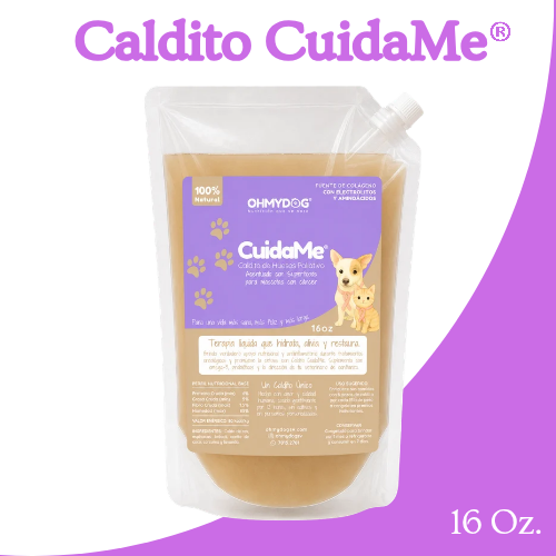 Caldo de Huesos de Res CuidaMe OHMYDOG EL SALVADOR 100% Natural