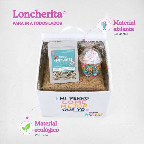 Loncherita Alimento Natural para Mascotas Perros y Gatos OHMYDOG