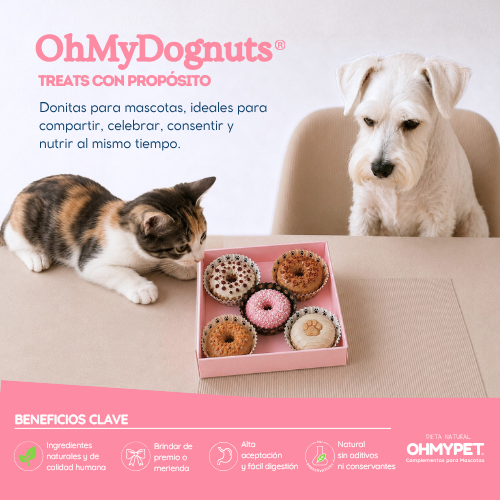 OHMYDOGNUTS Doughnuts Donas Donitas para perro y gato, mascotas OHMYPET OHMYDOG EL SALVADOR