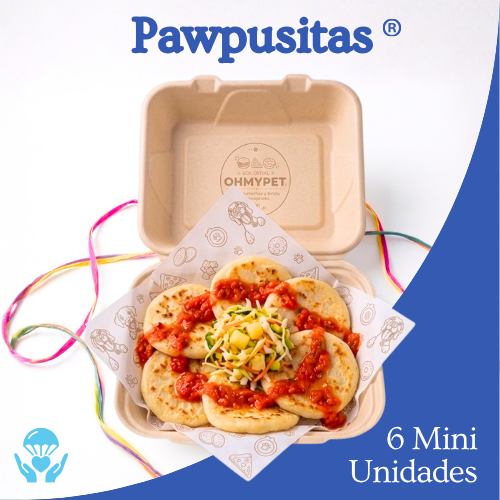 Pupusas salvadoreñas para mascotas, perros y gatos OHMYDOG EL SALVADOR