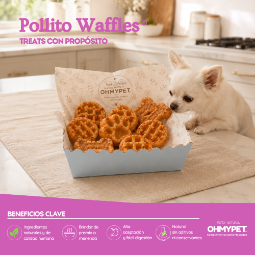 premios de Pollito-Waffles-OHMYPET-OHMYDOG