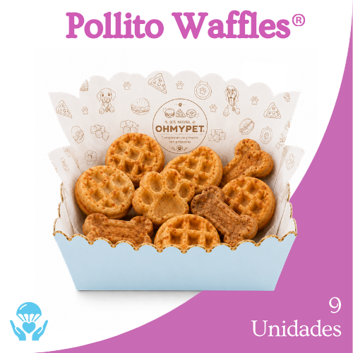 Pollito Waffles para perros y gatos OHMYDOG EL SALVADOR
